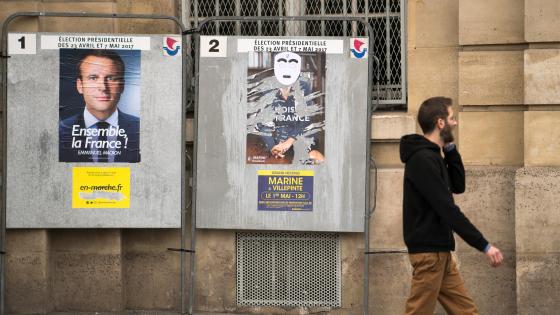 2017 French election posters