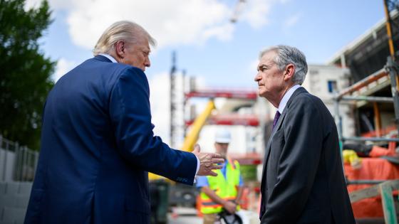 President Trump and Chair Powell