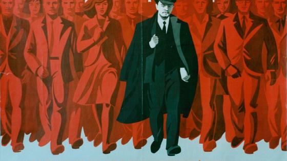 Soviet propaganda poster